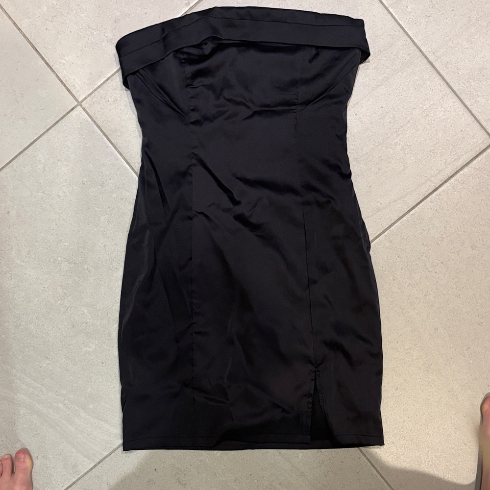 Elegant Black Hello Molly Strapless Dress
